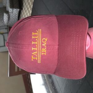 Tallil Iraq Military Airbase Embroidered Strapback Hat Cap OSFA